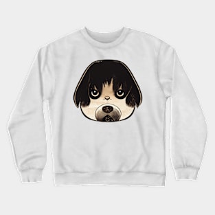 Sad Chibi dog Crewneck Sweatshirt